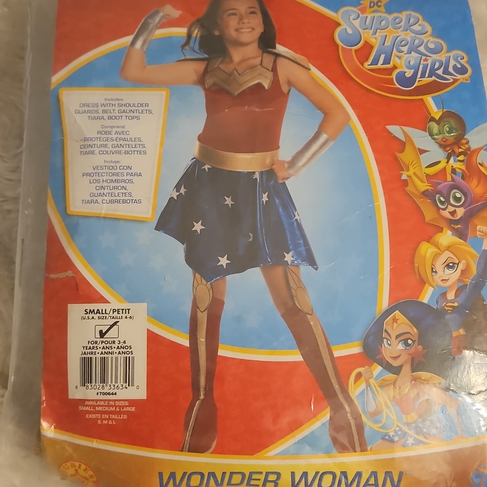 DC Super Hero Girls Wonder Woman Costume Small